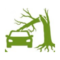 Emergency tree service icon